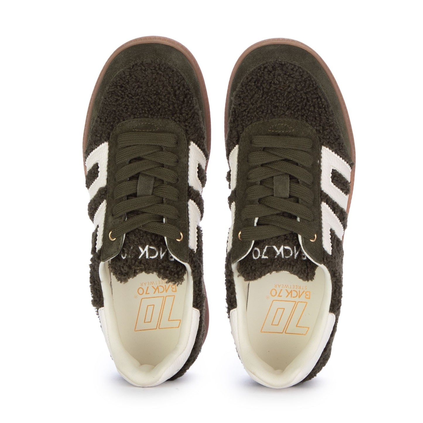 SNEAKERS BACK 70 DONNA VERDE - TEDDY JUNIP