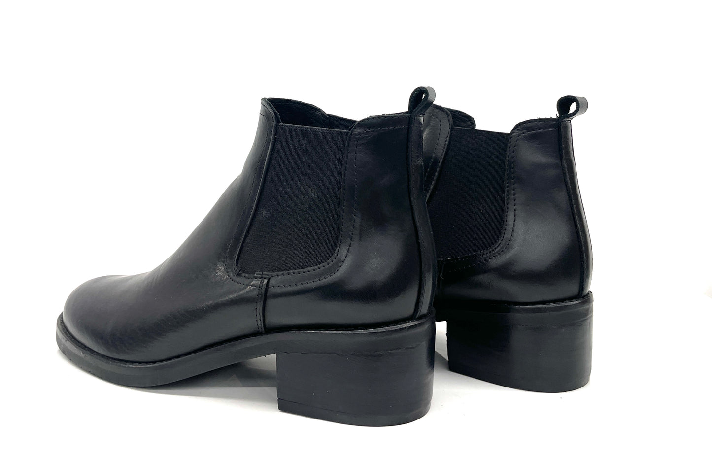 TRONCHETTI BASSI VOLPATO DONNA NERO - TR1001 NERO