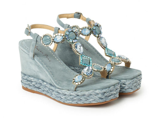 SANDALI ALMA EN PENA DONNA JEANS - V22280 JEAN