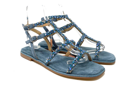 SANDALI ALMA EN PENA DONNA JEANS - V22460 JEAN