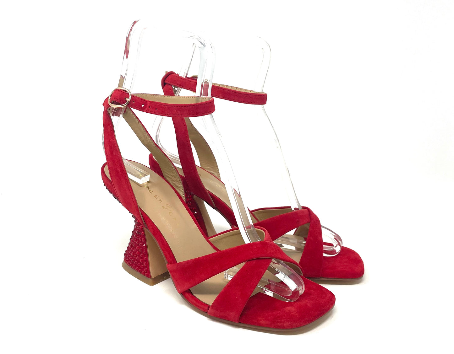 SANDALI CON TACCO ALMA EN PENA DONNA ROSSO - V23220 RED