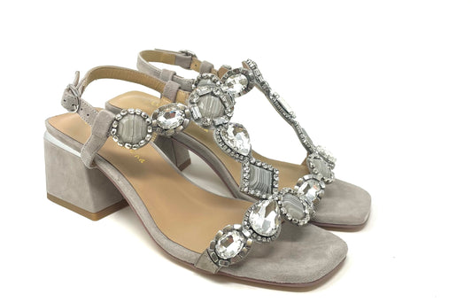 SANDALI CON TACCO ALMA EN PENA DONNA TAUPE - V23306 TAUP