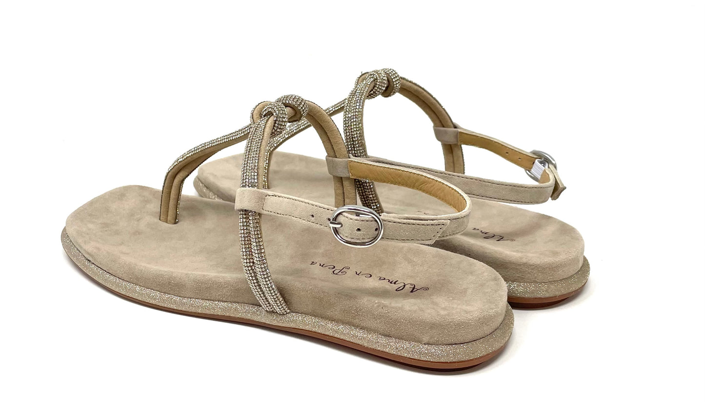 SANDALI BASSI ALMA EN PENA DONNA VISONE - V23392 VIS
