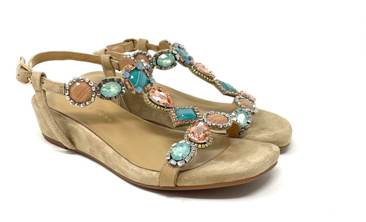 SANDALI BASSI ALMA EN PENA DONNA BEIGE - V23413 SAND