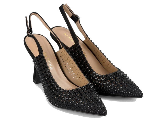 SCARPE CON TACCO ALMA EN PENA DONNA NERO - V250616 NERO