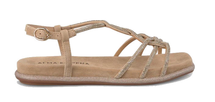 SANDALI BASSI ALMA EN PENA DONNA SABBIA - V2551602 SAND