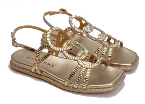 SANDALI BASSI ALMA EN PENA DONNA BRONZO - V2551603 BRONZ