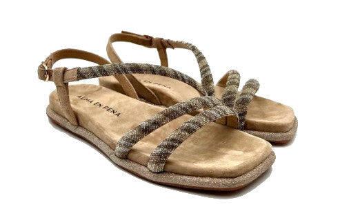 SANDALI BASSI ALMA EN PENA DONNA SABBIA - V2551606 SAND
