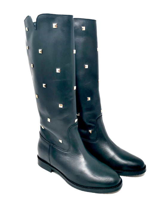 STIVALE VOLPATO DONNA NERO - VR051/38 NE