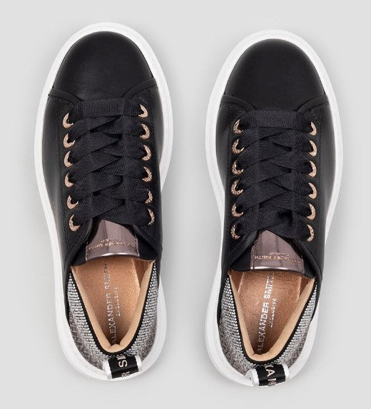 SNEAKERS ALEXANDER SMITH DONNA NERO - WYW0497 BBS