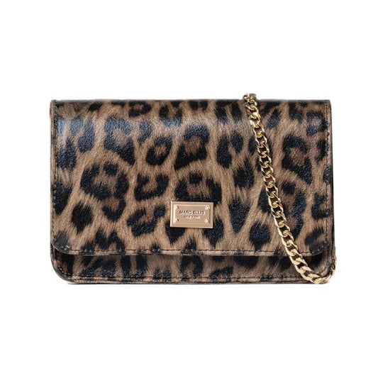 BORSA MARC ELLIS ACCESSORI LEOPARDATO - XYLIA LEO CAMEL