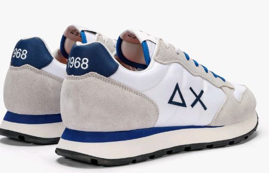 SNEAKERS SUN68 UOMO BIANCO - Z34101 BIAN