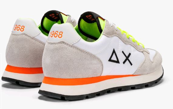 SNEAKERS SUN68 UOMO BIANCO - Z34102 BIAN