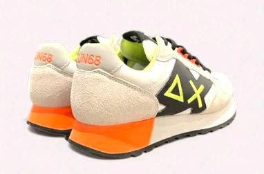 SNEAKERS SUN68 UOMO BIANCO - Z34113 BIAN