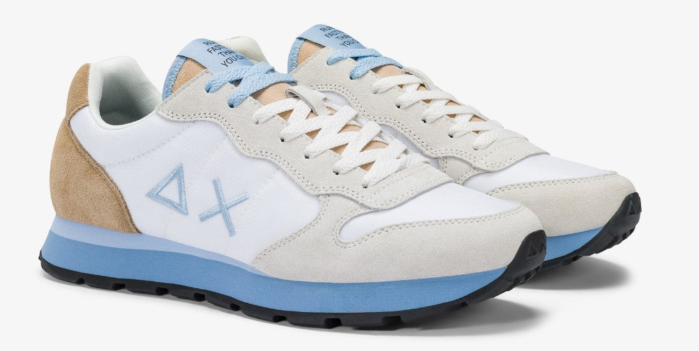 SNEAKERS SUN68 UOMO BIANCO - Z35108 BIAN
