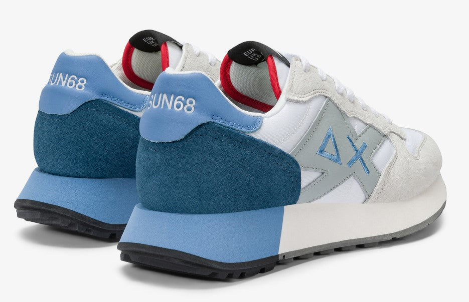SNEAKERS SUN68 UOMO BIANCO - Z35111 BIAN