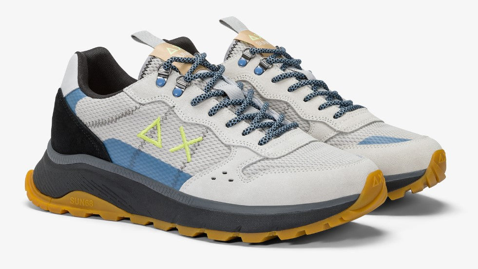 SNEAKERS SUN68 UOMO BIANCO - Z35130 BIAN