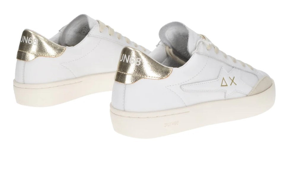 SNEAKERS SUN68 DONNA BIANCO - Z35225 BI/OR