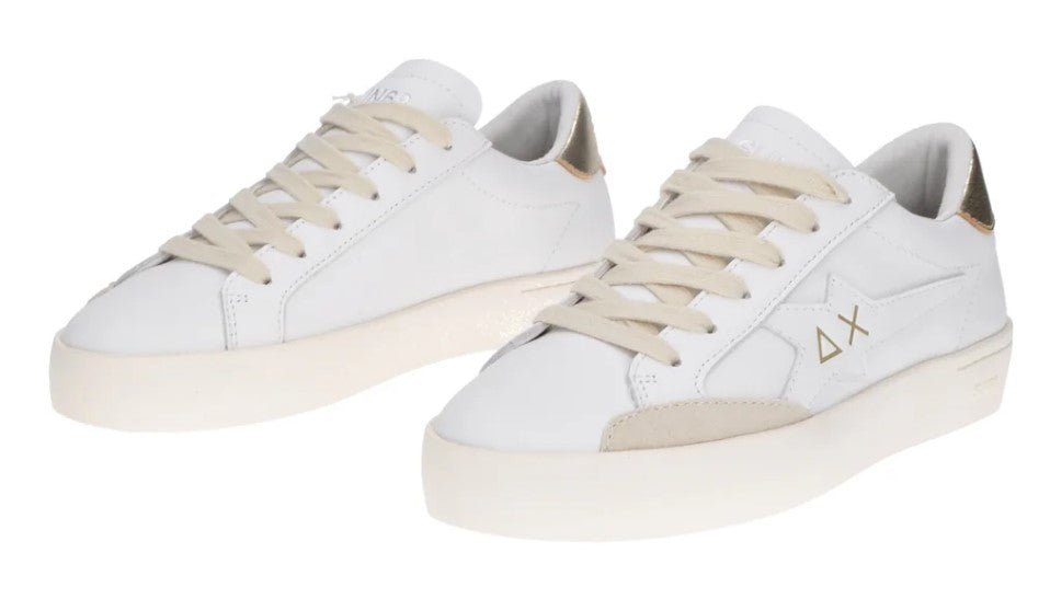 SNEAKERS SUN68 DONNA BIANCO - Z35225 BI/OR
