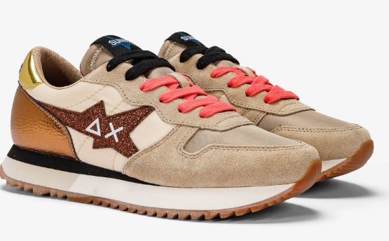 SNEAKERS SUN68 DONNA BEIGE - Z42211 BEIG