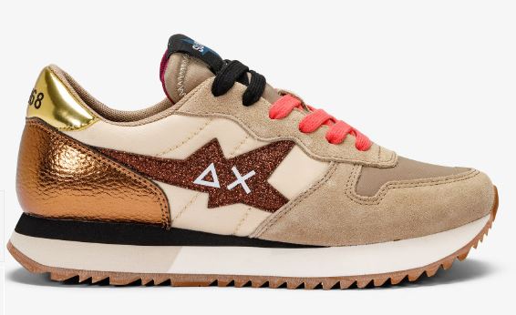 SNEAKERS SUN68 DONNA BEIGE - Z42211 BEIG