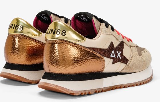 SNEAKERS SUN68 DONNA BEIGE - Z42211 BEIG