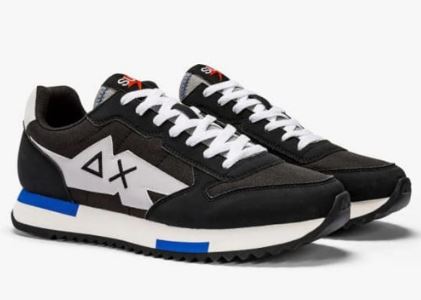SNEAKERS SUN68 UOMO NERO - Z43121 NERO