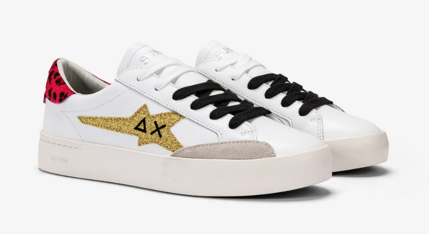 SNEAKERS SUN68 DONNA BIANCO - Z43221 BI/O