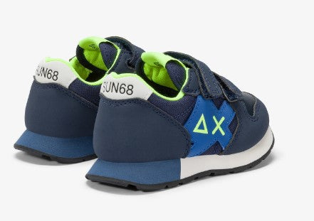 SNEAKERS SUN68 BAMBINO NAVY - Z44315B NAV