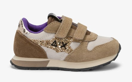 SNEAKERS SUN68 BAMBINO BEIGE - Z44410B BEI