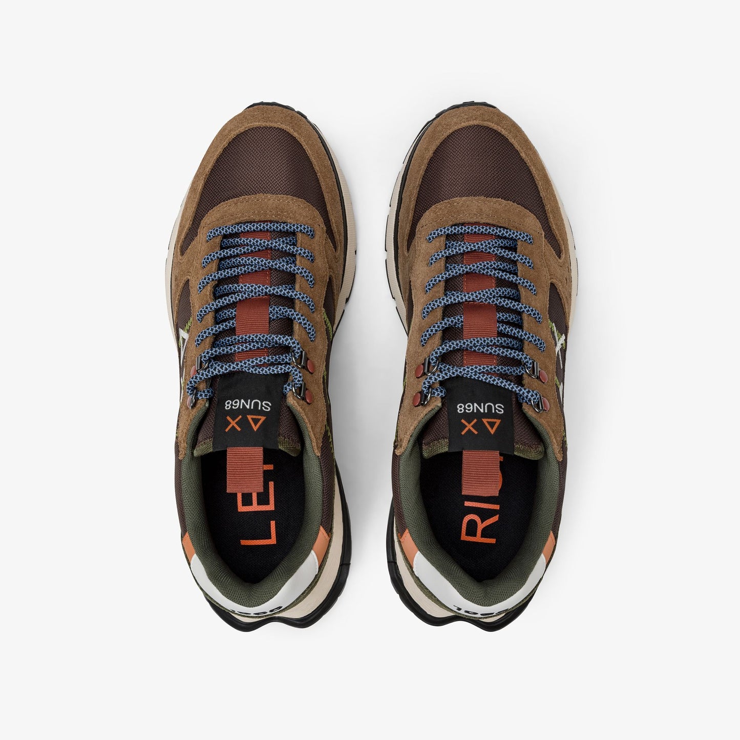 SNEAKERS SUN68 UOMO MARRONE - Z45130 MA