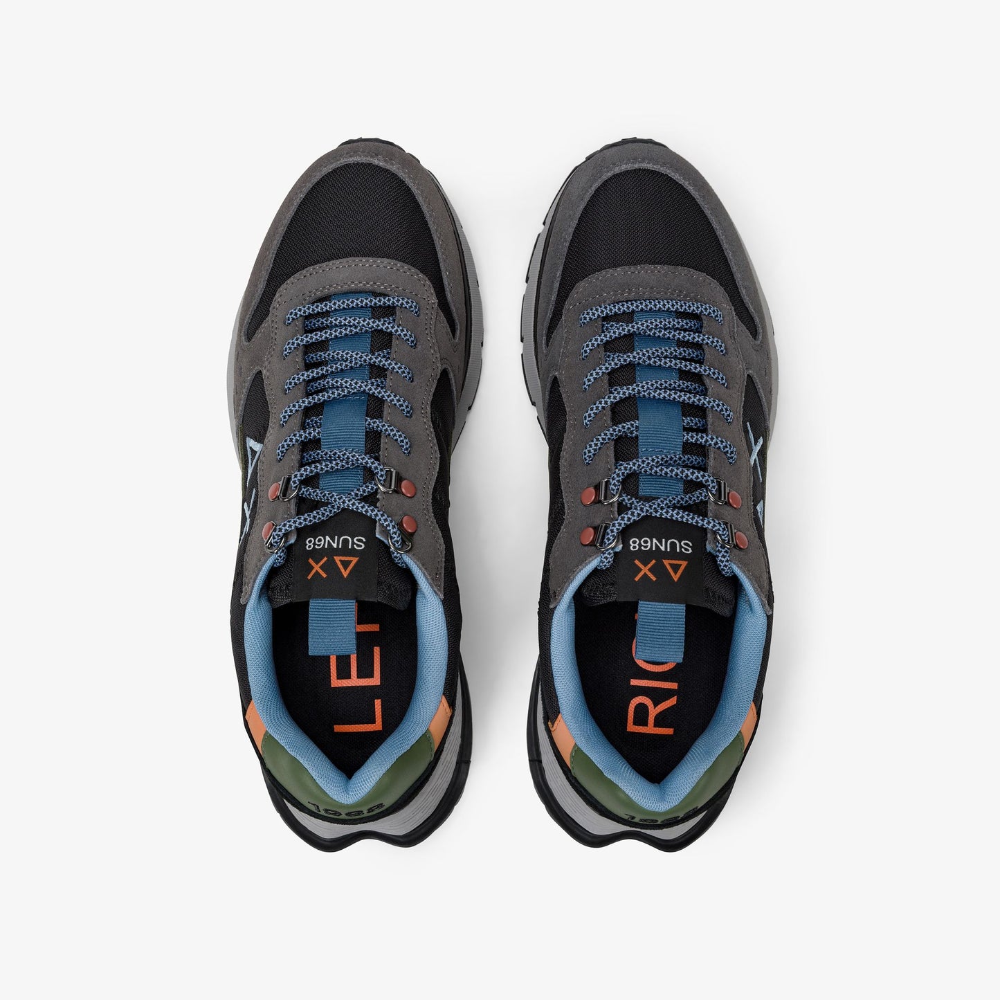 SNEAKERS SUN68 UOMO NERO - Z45130 NERO