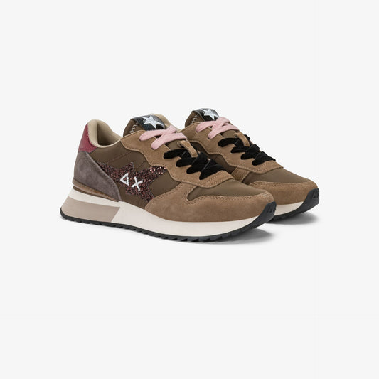 SNEAKERS SUN68 DONNA MARRONE - Z45217 MA