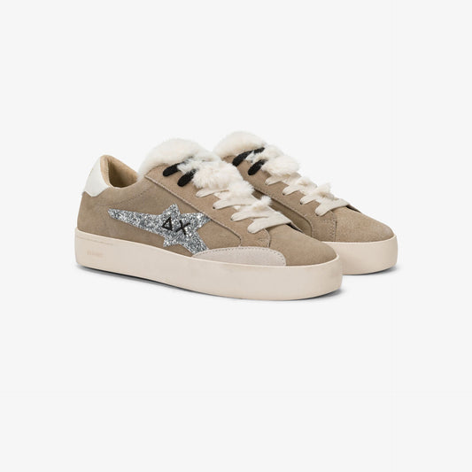 SNEAKERS SUN68 DONNA BEIGE - Z45233 BEIGE