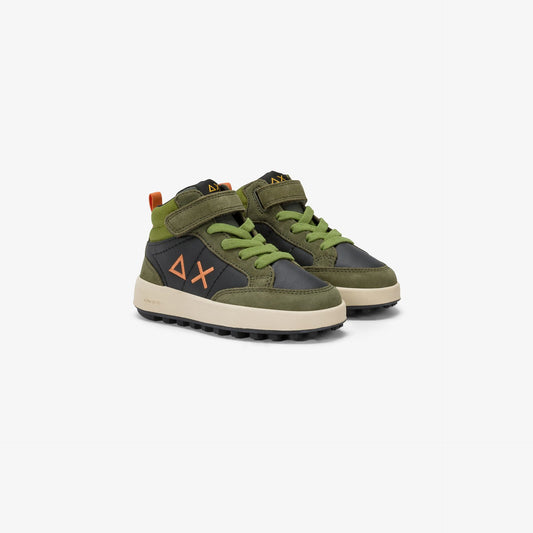 SNEAKERS SUN68 BAMBINO MILITARE - Z45335B MILI