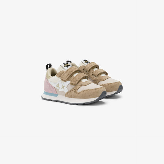 SNEAKERS SUN68 BAMBINO BIANCO - Z45416B BIANCO