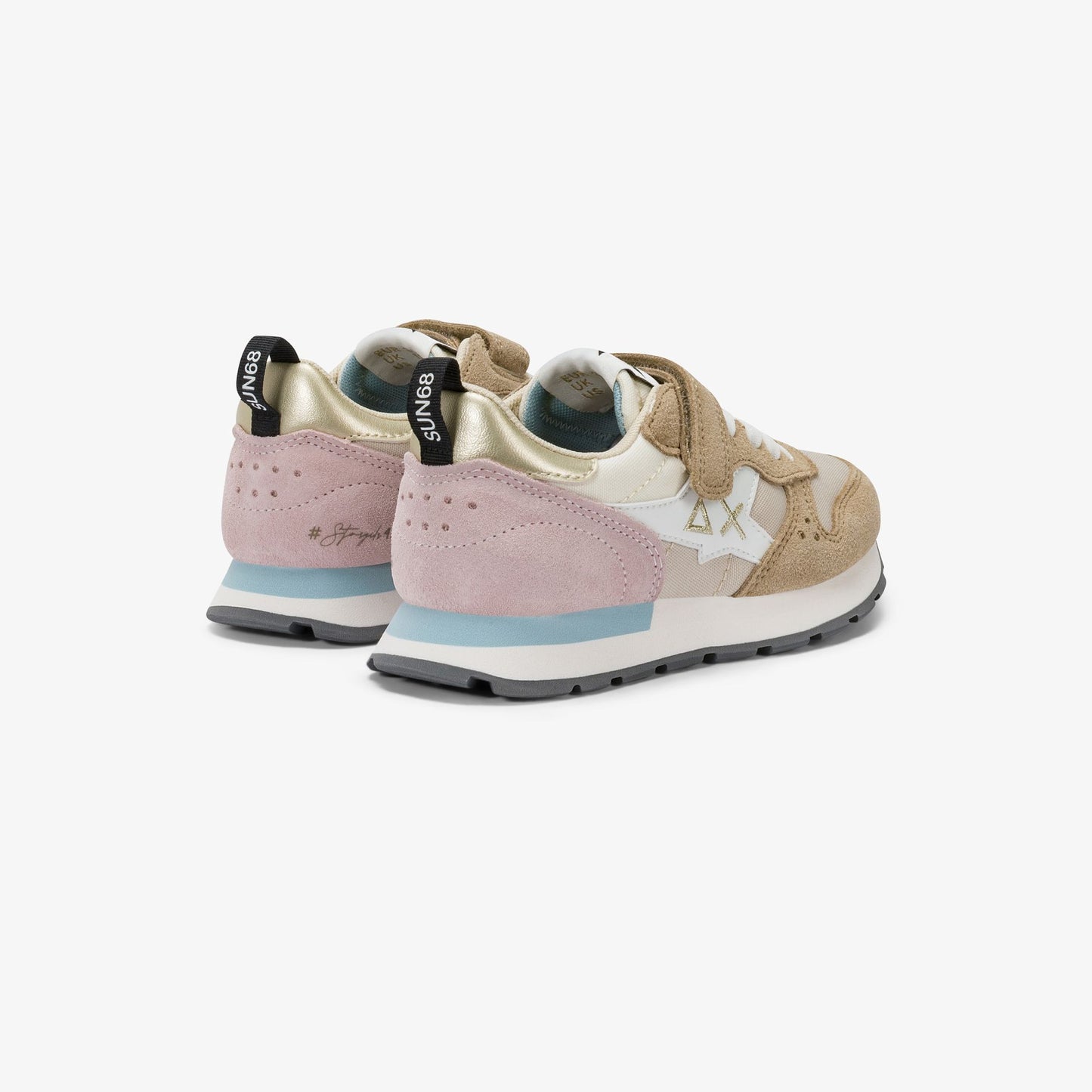 SNEAKERS SUN68 BAMBINO BIANCO - Z45416K BIANCO