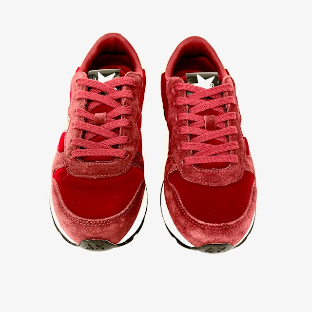 SNEAKERS SUN68 BAMBINO BORDEAUX - Z45423T BORDO