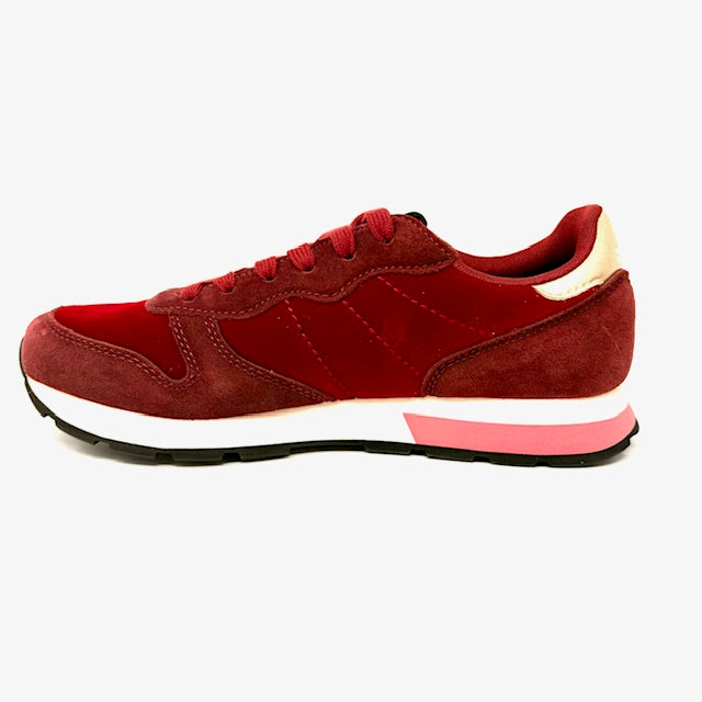 SNEAKERS SUN68 BAMBINO BORDEAUX - Z45423T BORDO