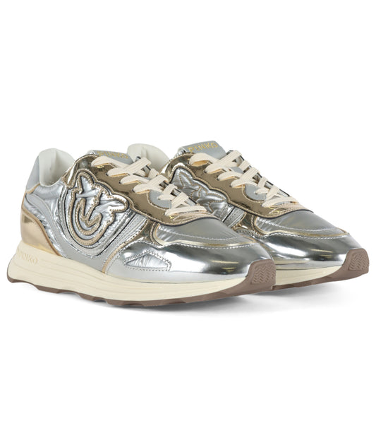 SNEAKERS PINKO DONNA ARGENTO - ZOE01 SILVER