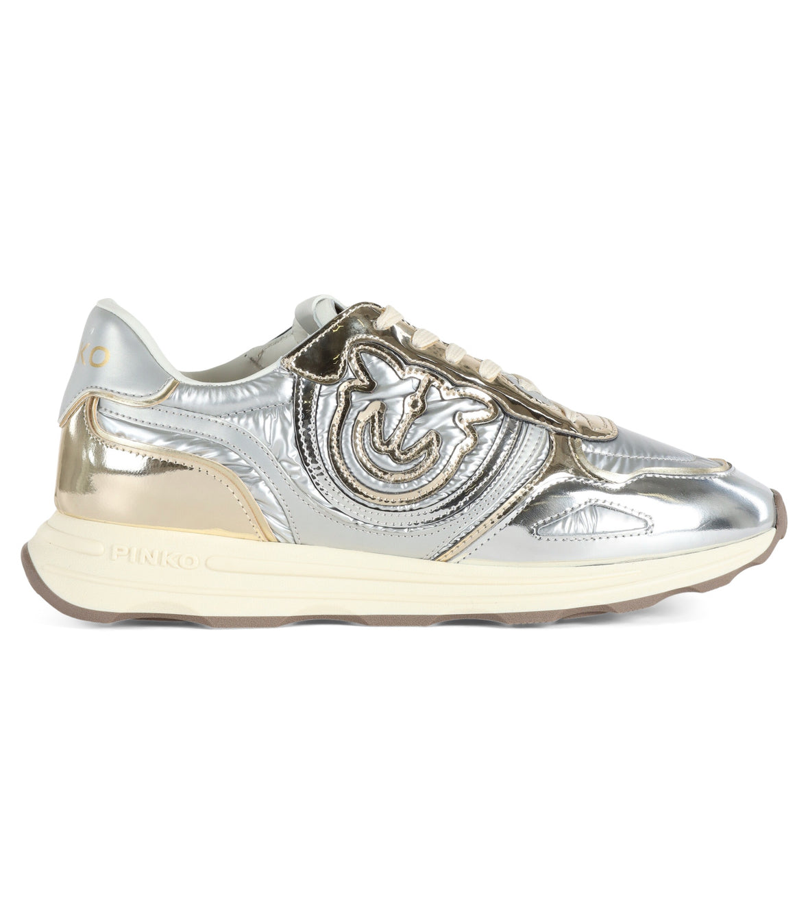SNEAKERS PINKO DONNA ARGENTO - ZOE01 SILVER