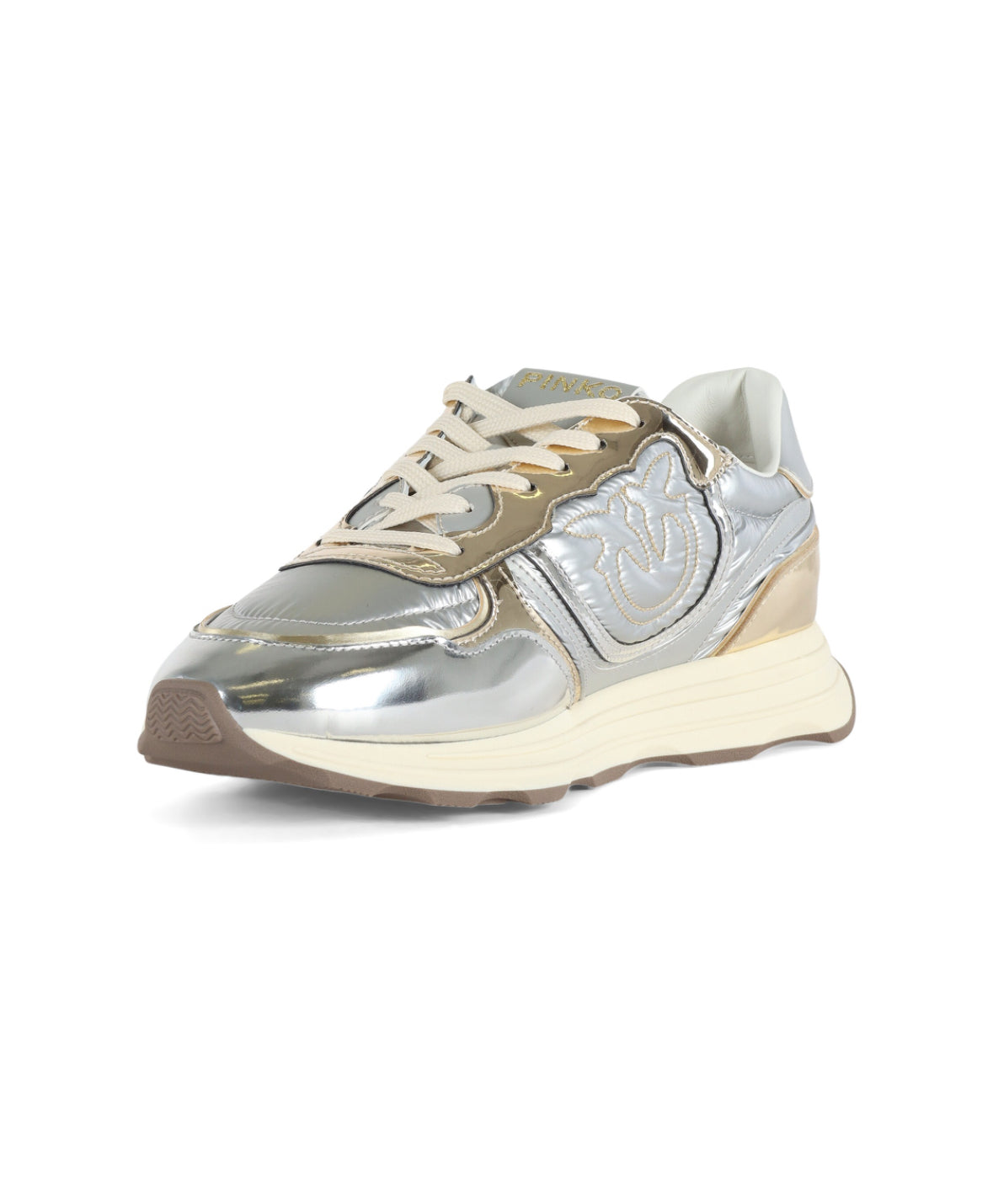 SNEAKERS PINKO DONNA ARGENTO - ZOE01 SILVER