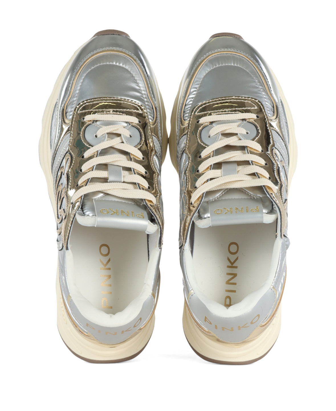 SNEAKERS PINKO DONNA ARGENTO - ZOE01 SILVER