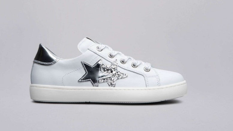SNEAKERS NERO GIARDINI BAMBINO BIANCO - 031492F 707