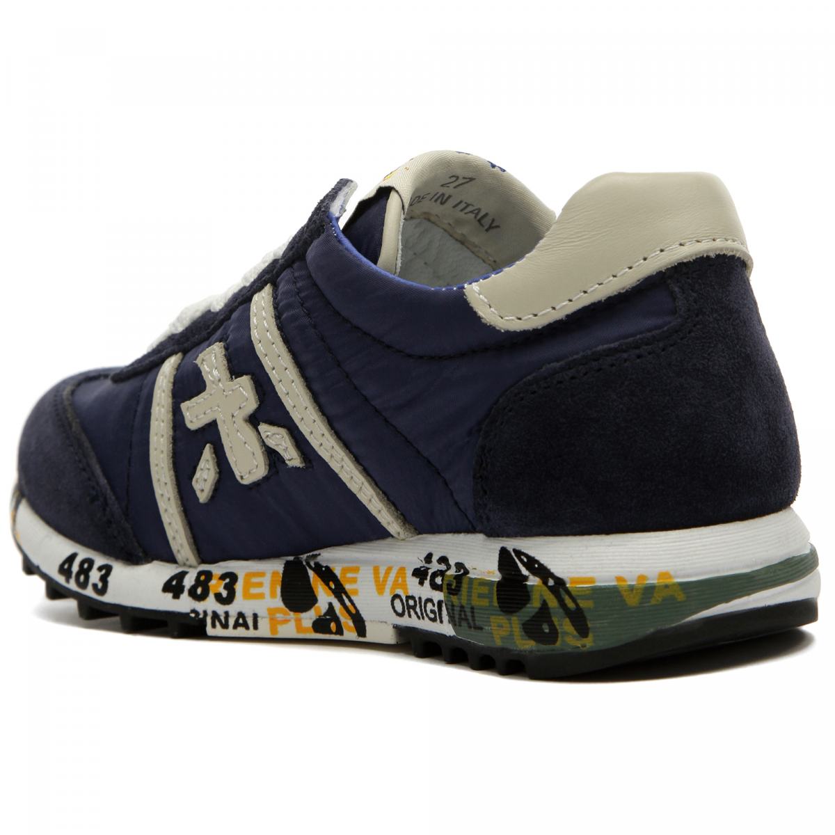 SNEAKERS PREMIATA BAMBINO NAVY - 10044 NAVY