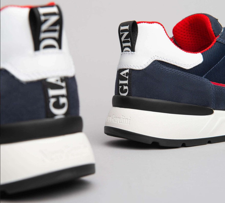 SNEAKERS NERO GIARDINI UOMO BIANCO - 101990U 207