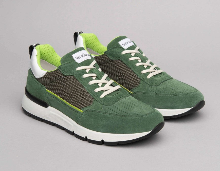 SNEAKERS NERO GIARDINI UOMO BIANCO - 101990U 528