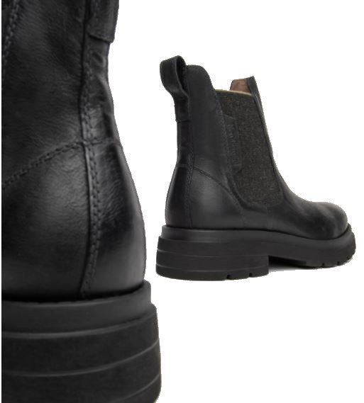 STIVALETTO NERO GIARDINI UOMO NERO - 102253U NE