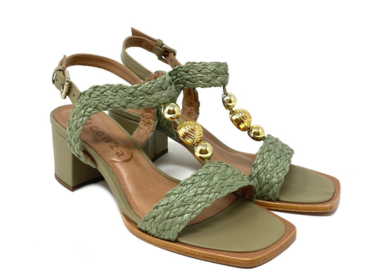 SANDALI VICENZA DONNA OLIVA - 1151016Z1OL