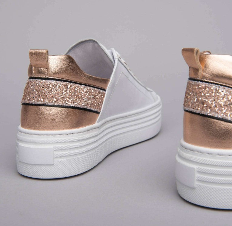 SNEAKERS NERO GIARDINI DONNA BIANCO - 115292D 707